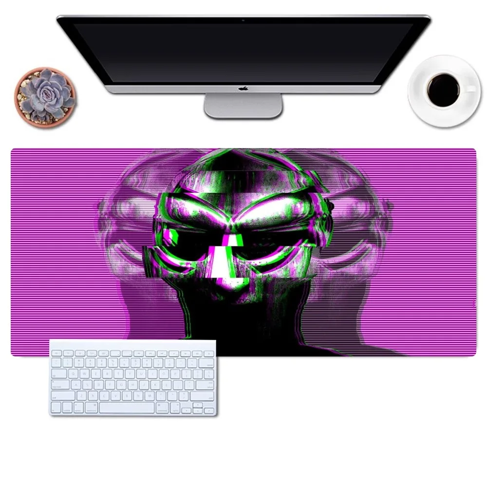 MF DOOM Rapper Mousepad Gaming Office Desk Pads Large For Computer Non-slip Lockedge Mouse Pad