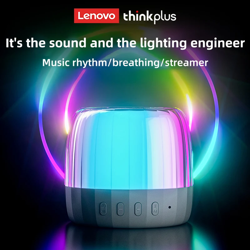 الأصلي لينوفو K3 زائد RGB ضوء المتكلم اللاسلكية بلوتوث المحمولة مضخم صوت صغير لاعب K3/ K3 برو USB في الهواء الطلق المتكلم هدية