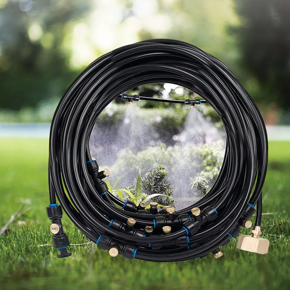 

Наружная система охлаждения низкого давления для полива сада, спринклер, распылитель для сада/теплицы/зонта от солнца/батута