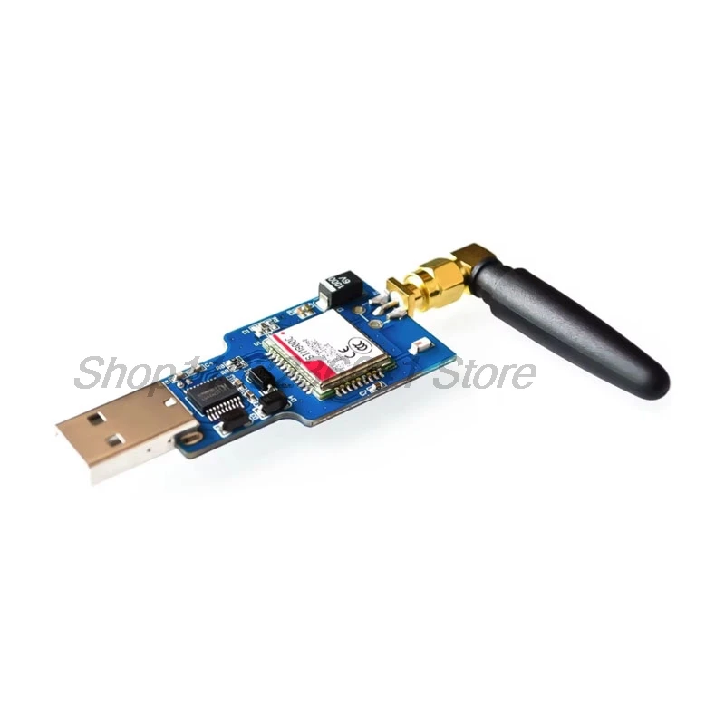 USB To GSM Module Quad-band GSM GPRS SIM800 SIM800C Module For Wireless Bluetooth SMS Messaging With Antenna