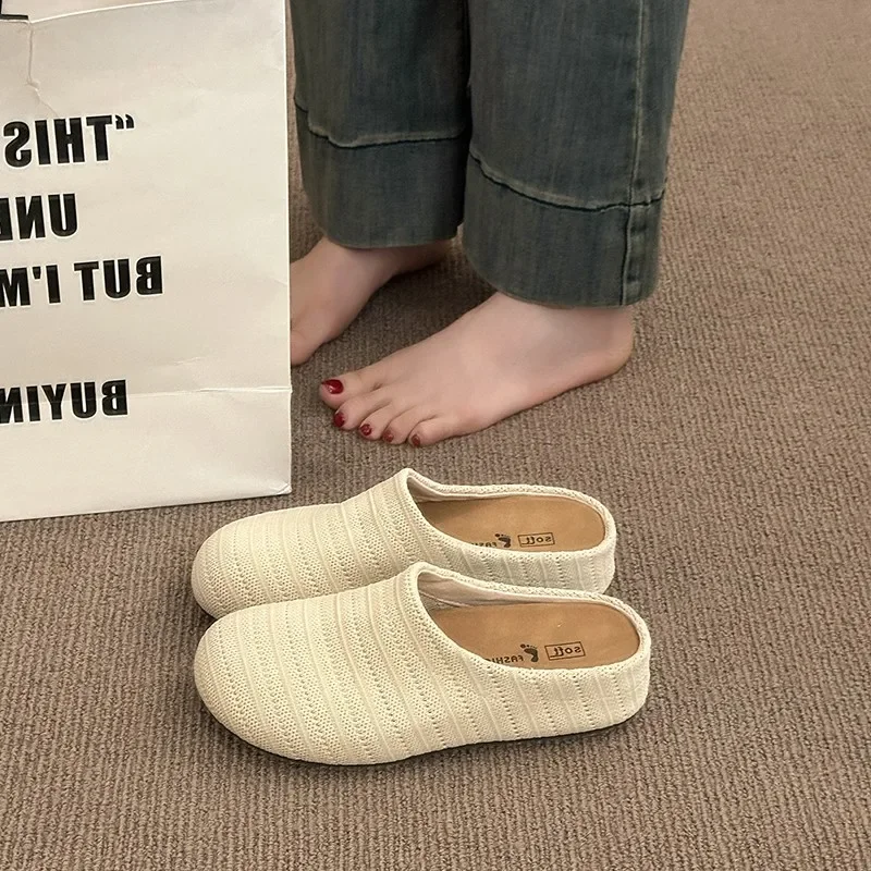 

Поп-дышащая сумка с полуперетаскиванием, женская верхняя одежда, весна-лето 202, новые крутые тапочки с толстой подошвой