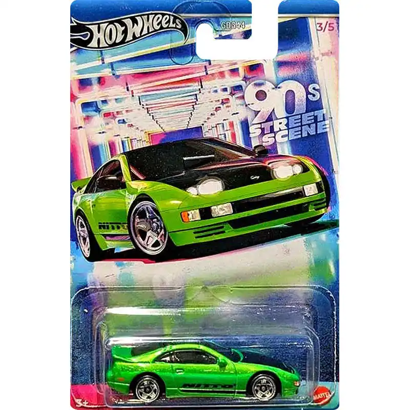 Mattel Hot Wheels Car 2025 Themed Automotive Mix 1K - 90\'s Street Scene GDG44 1/64 Diecast Vehicle Model Cars Toys Boys Gift