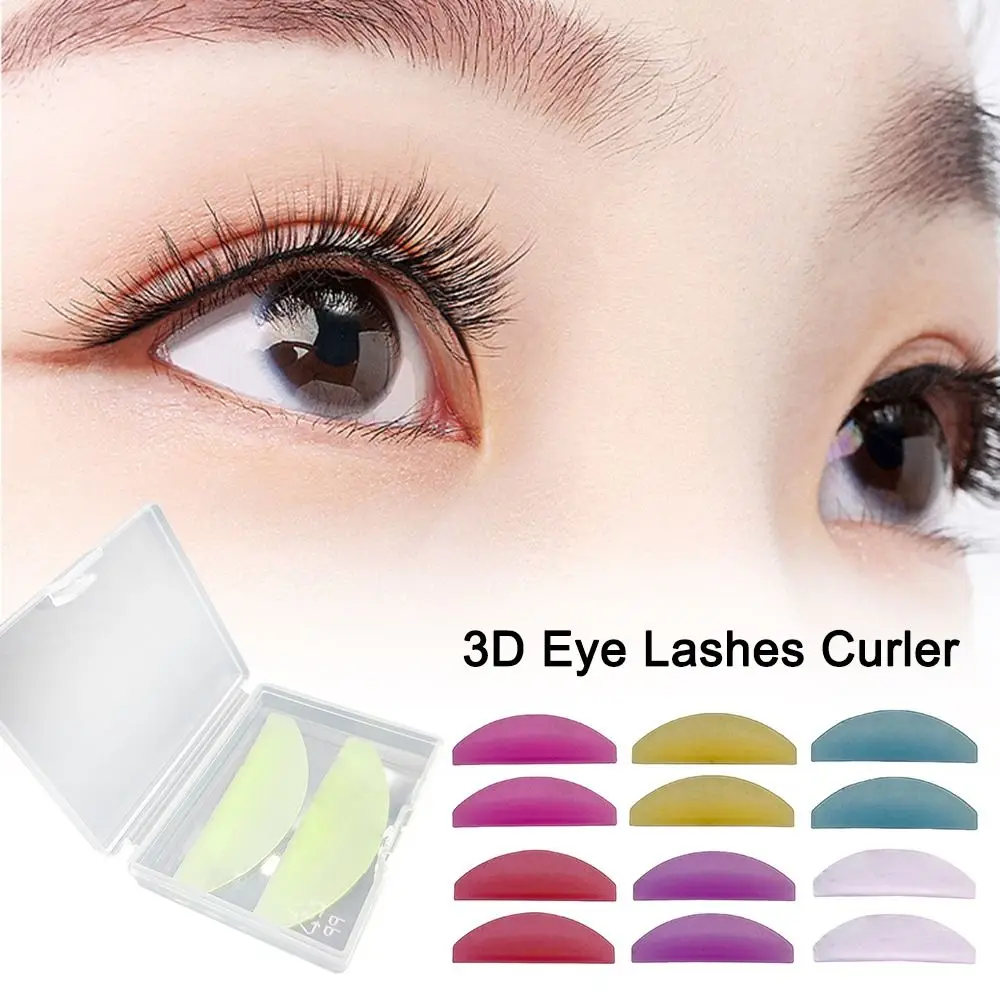 Acessórios de maquiagem silicone cílios perm almofada aplicador reutilizável ferramentas cílios extensão silicone olho remendo feminino