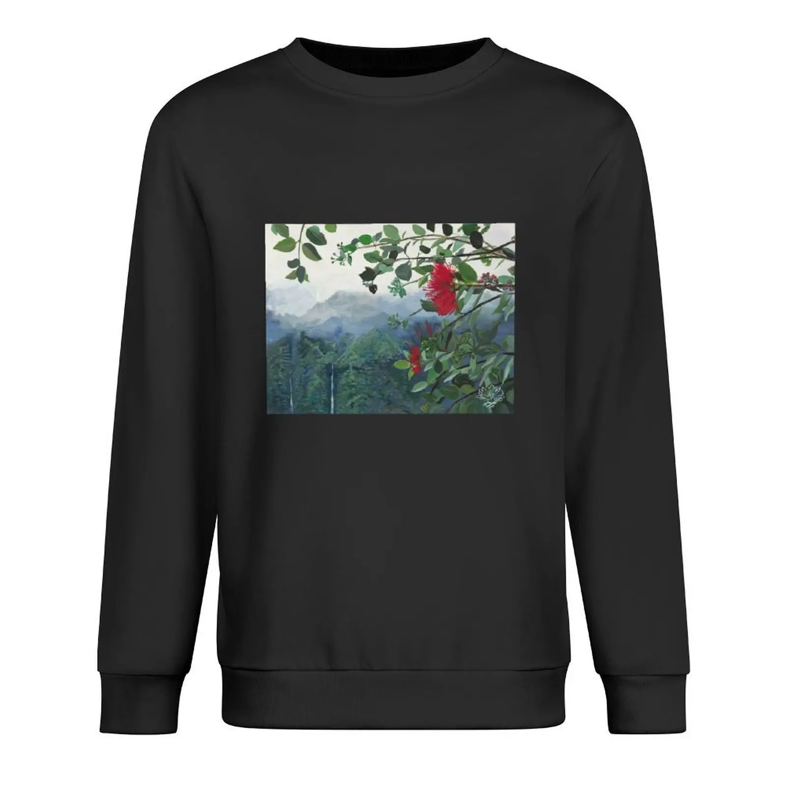 

Koolau Ohia Lehua Pullover korean clothes autumn new products anime clothing mens clothing aesthetic sweatshirts