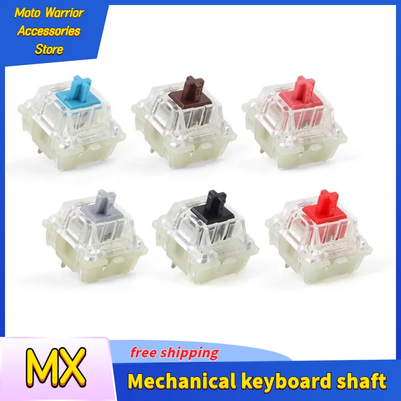 NEW MX Mechanical Keyboard Switches Silver Red Black Blue Brown Linear Tactile Cherry Clear SMD RGB Switch Mechanical Keyboard