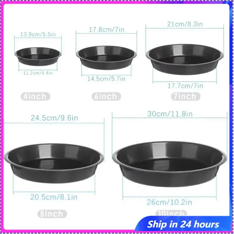 

2pcs 30.5cm PP Round Succulent Plant Flower Pot Saucer Plant Trays Supplies Decor Outdoor Tool Parts For Garden Home Accessory