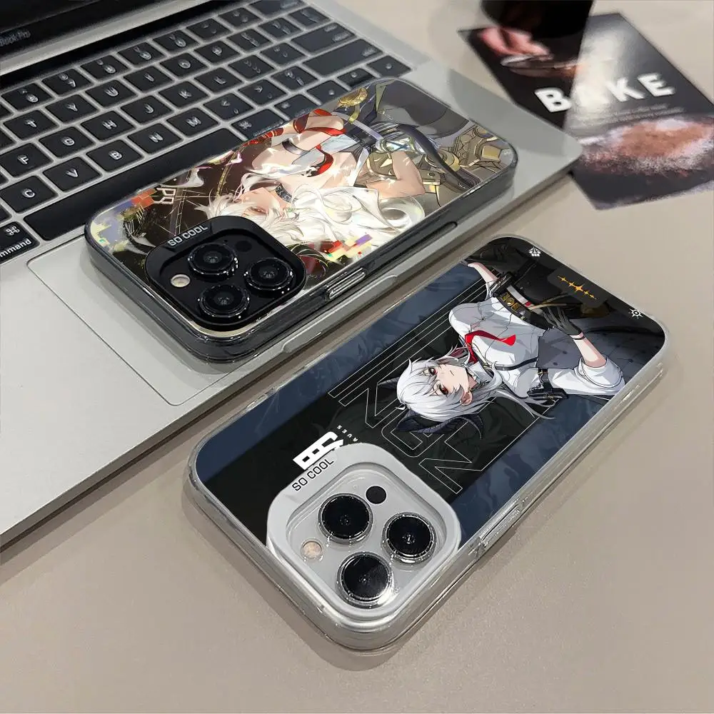 

Wuthering Waves Zani Phone Case for iPhone 17 16 15 14 13 12 11 X XR XS 8 7 Pro Max Plus Translucent Colour Protective Cover