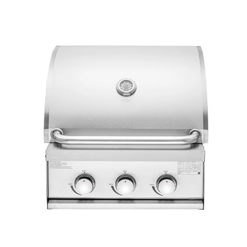 

Garden stainless steel grill household gas outdoor charcoal grill multi-functional large stew grill bbq
