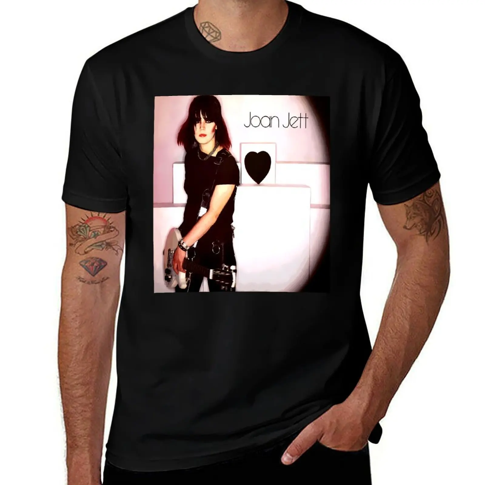 

Joan Jett T-Shirt vintage graphic tee customs design your own plus size clothes luxury clothes men