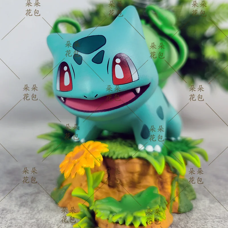 

PokéMon Figure Bulbasaur Gk Handmade Doll Anime Peripheral Trendy Play Model Ornament Action Figure Hallowen Gift Statue Toys