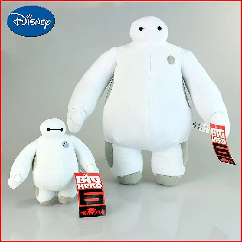 38/52cm Disney Kawaii Large Size The Big Hero 6 Baymax Plush Dolls Warm Men White Fat Children Plush Toys Children Gifts