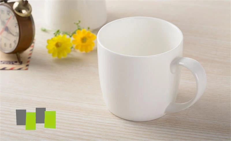 300ML, 5pcs/lot, plain white bone china coffee cup,  ceramic cup morning mug, zakka milk  mug, porcelain nespresso mug, tumbler