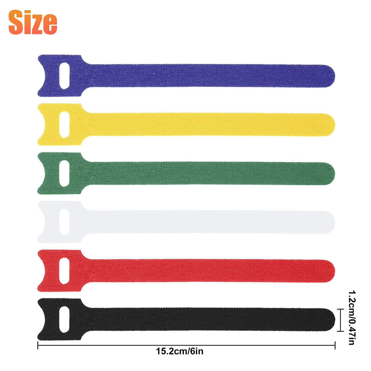 10/50/100/200pcs Reusable Cable Ties Plastics Nylon Wire Organizer Hook Loop Wrap Zip Bundle Fastener Straps Detachable T-type