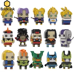 Bricklink Ideas MOC Anime Figures Seven Dragons Pearl Z Super Warrior Bricks Sets Building Blocks Kid Toys Christmas Gift