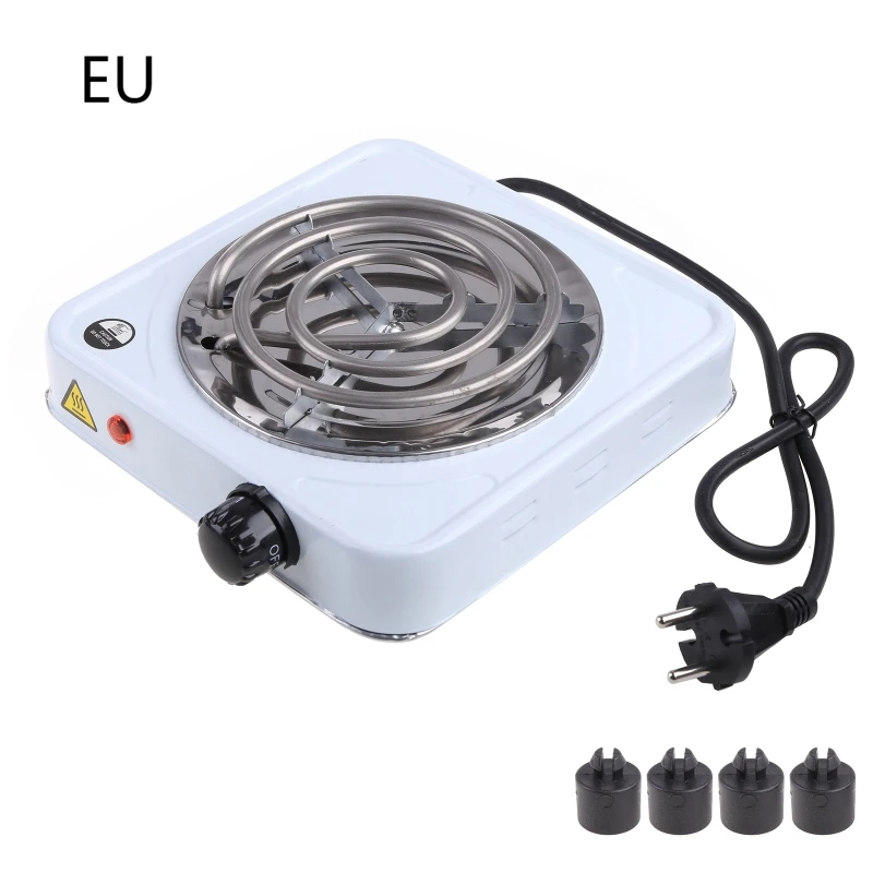 Adjustable Temperature Hot Plate Electric Coil Single for Burner Easy to Clean