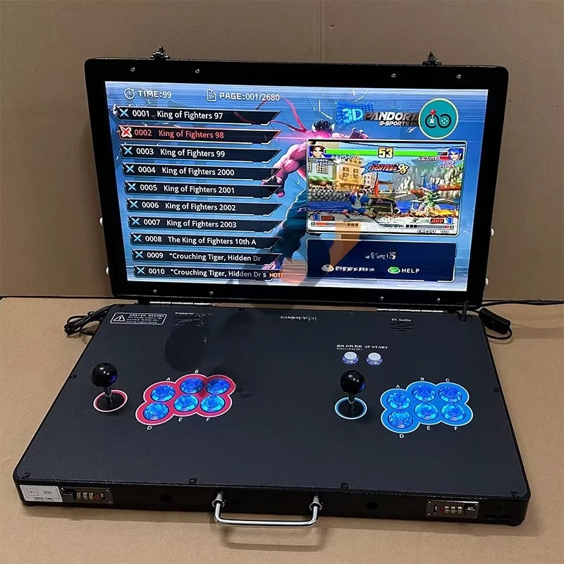 for Coin-operated 27-inch fighting game console Pandora's Box 9D King of Fighters arcade game for sale