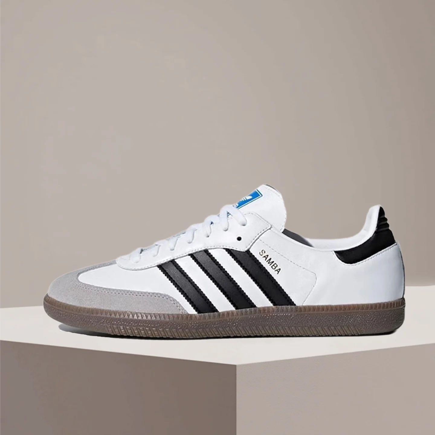 Adidas Originals Samba Clover Fashionable, Versatile, Durable, Slip-Resistant, Wear-Resistant Unisex Casual Sneakers B75806