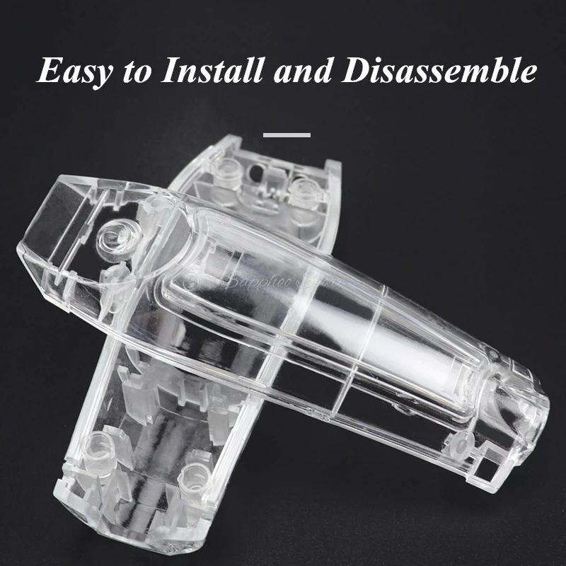 For WAHL 8081 Asian/US Version Transparent Electric Hair Clipper Cover Kit DIY Barber Trimmer Modified Shell Hairdressing Tools