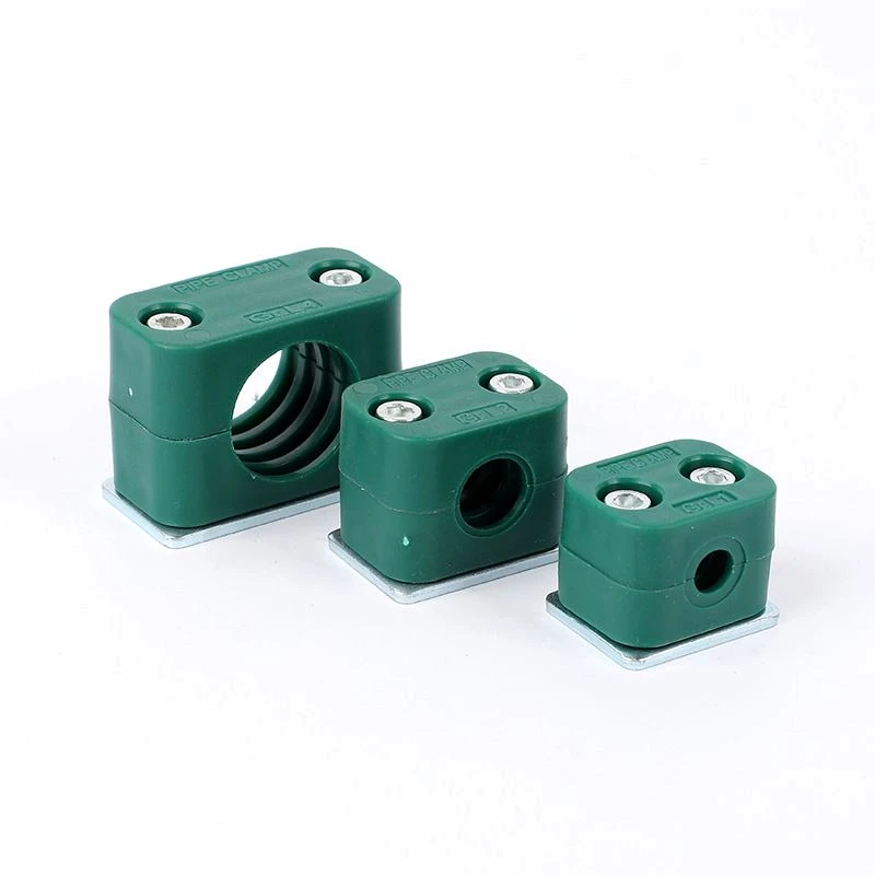 Pipe Clamp Tube Fastener Assortment Kit 6-102mm Diameter Bolted Plastic Clips Comprehensive Set for Plumbing And Piping