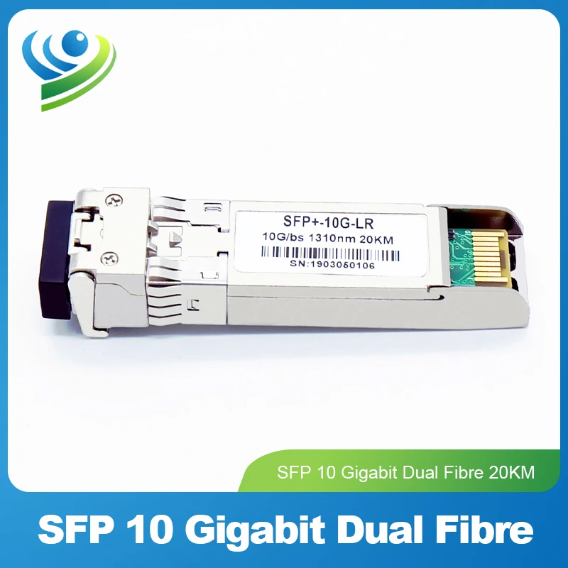 

SFP Optical module optical SFP+10G-LR for Fiber Transceiver 1310nm 20KM Dual Fiber Single Mode LC Interface Transmission Switch