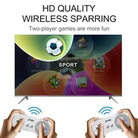 SF900 5000 Games TV Game Console High Definition Wireless 16 Bit Double 2.4GHDMI Nostalgic Retro Handheld Games Console Players