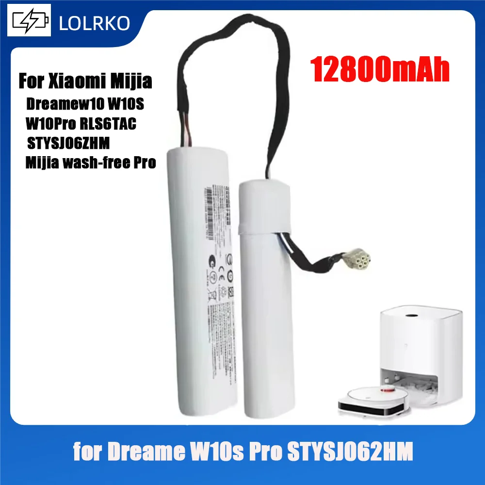 

Battery P2027-4S2P-MMBK for Xiaomi Mijia W10 W10s W10pro Self Cleaning For Dreame Robot Vacuum Mop Pro Cleaner STYTJ06ZHM