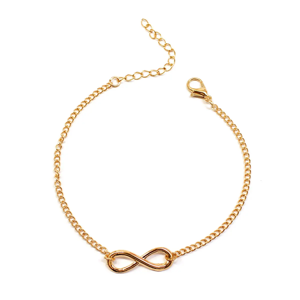 European and American new minimalist 8-shaped bracelet, personalized digital versatile bracelet image 2