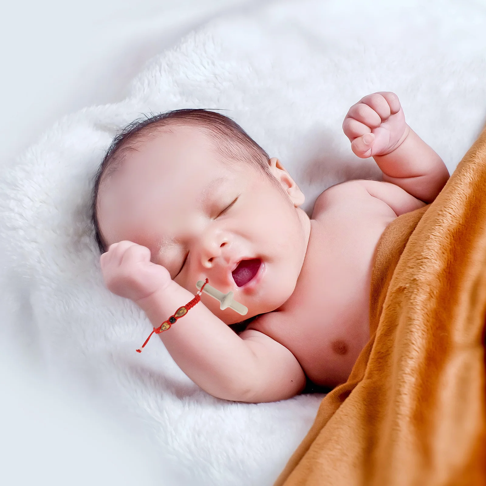 1 pçs bebê dentição molar vara vermelho branco calmante de madeira mascar anti-comer mão educacional infantil mordedor dentição brinquedo