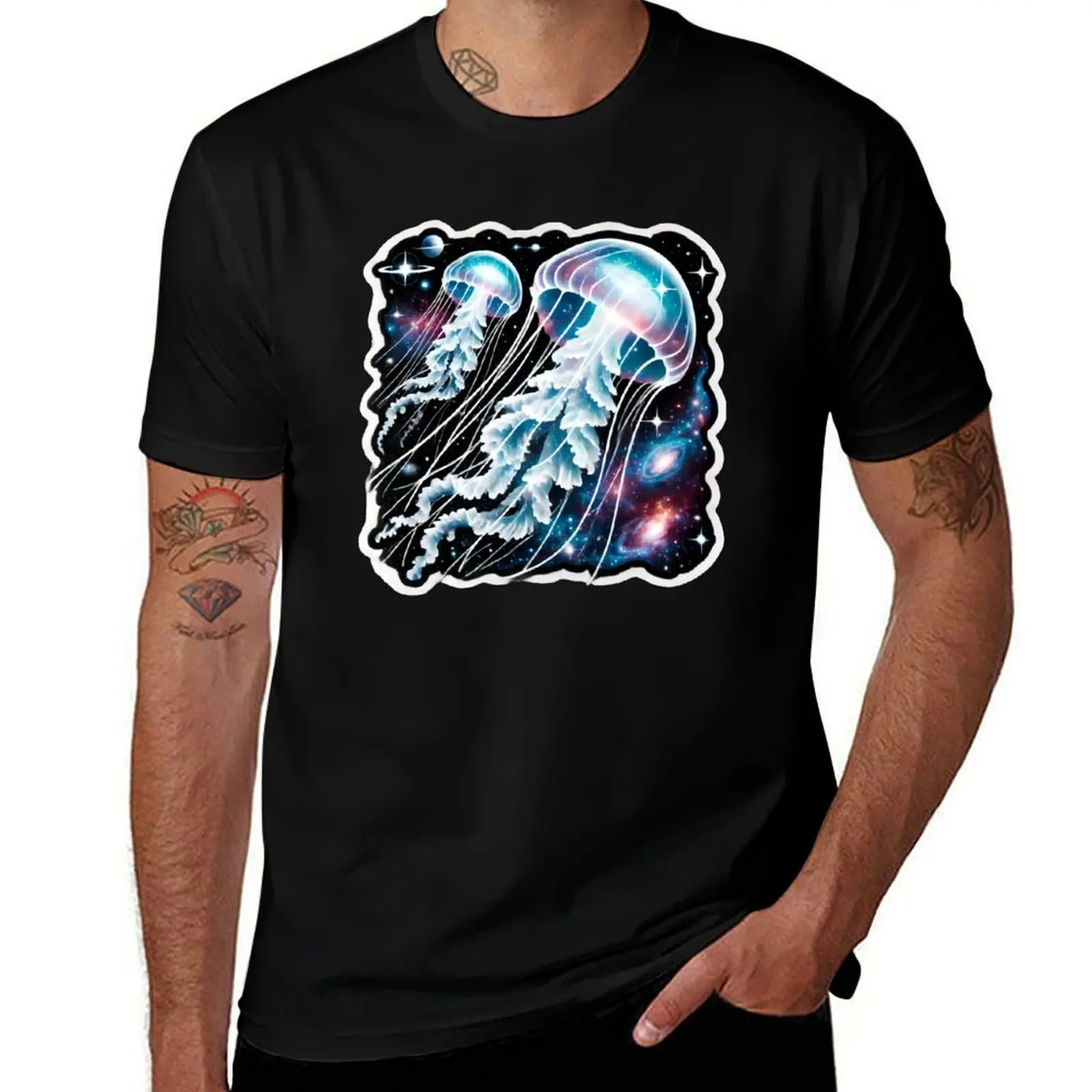 

Surreal Cosmic Jellyfish T-Shirt Man t-shirt affliction shirts football t shirt customs t shirt for men