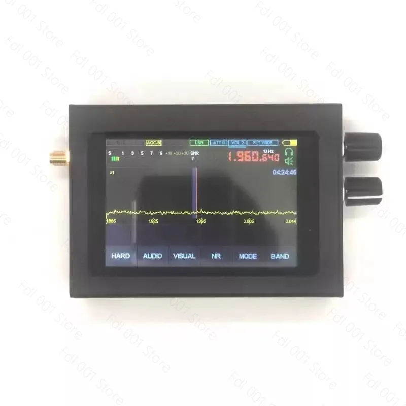 50K~200MHz 400~2GHz SDR Malachite Receiver 3.5 Inch IPS Touc