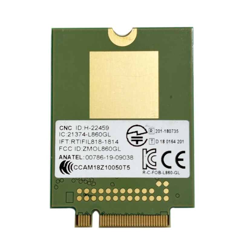 

L860-GL WWAN card 4G Module for X1 7th 8th X1 Yoga 4th T490 T14 T14s X13 T15g 01AX796 5W10V25790 4G module LTE