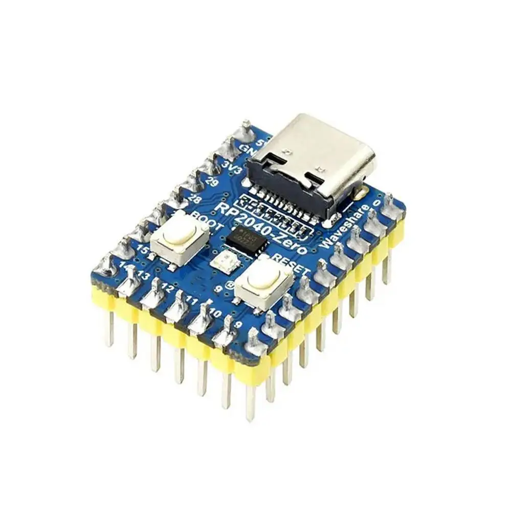 Original For Raspberry Pi PICO Development Board RP2040-Zero Mini Microcontroller Dual-core Cortex M0+ Processor 2MB Flash P8M1