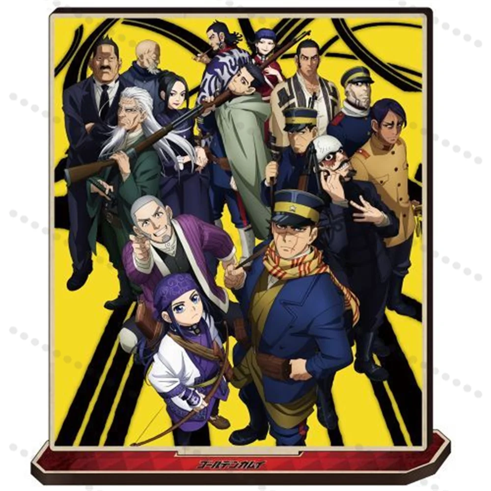 

New Anime Golden Kamuy Acrylic Signboard Model Desktop ornament Fan gift 15cm Customization based on your design/drawing