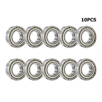 10PCS Carbon Steel Ball Bearings ABEC-7 608 623 688 ZZ Double Metal Seal Bearings For Skateboard Scooter 3D Printer Bearings