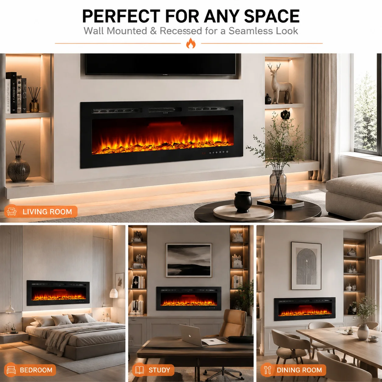 Thumbnail 4 - #15 Best Electric Fireplace Heaters to Buy In 2026