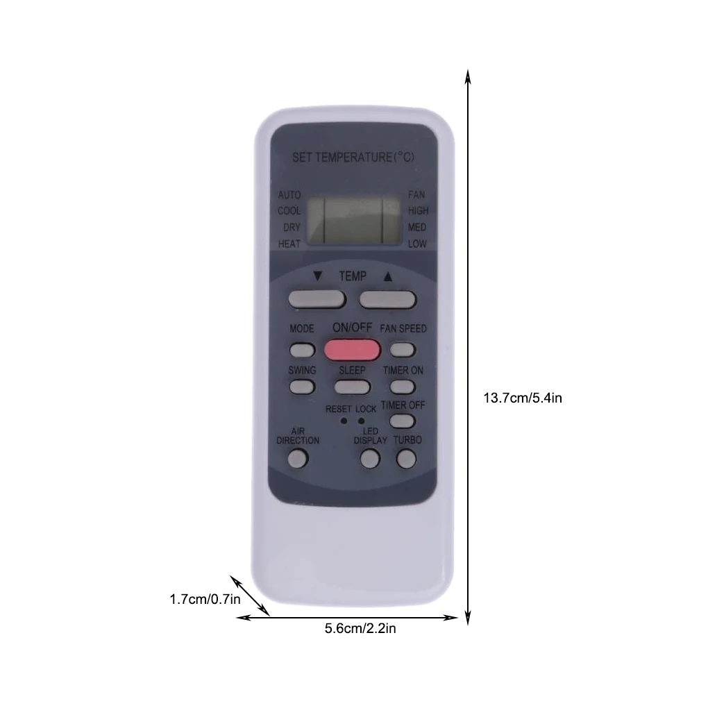 Control remoto de aire acondicionado, controlador portátil, Original, conveniente