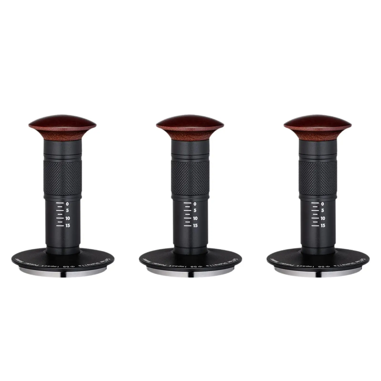 

Coffee Tamper Stainless Steel Base Hand Press Tool Espresso Tamper for