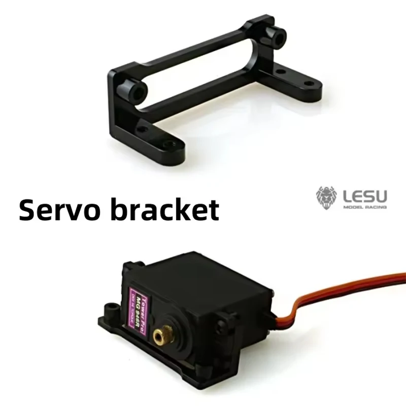 RC 1/14 LESU Frame Specific Servo Bracket G-6048 Front Mounted Servo Lock Diff For Tamiya 1 14 RC Truck Parts Accessories