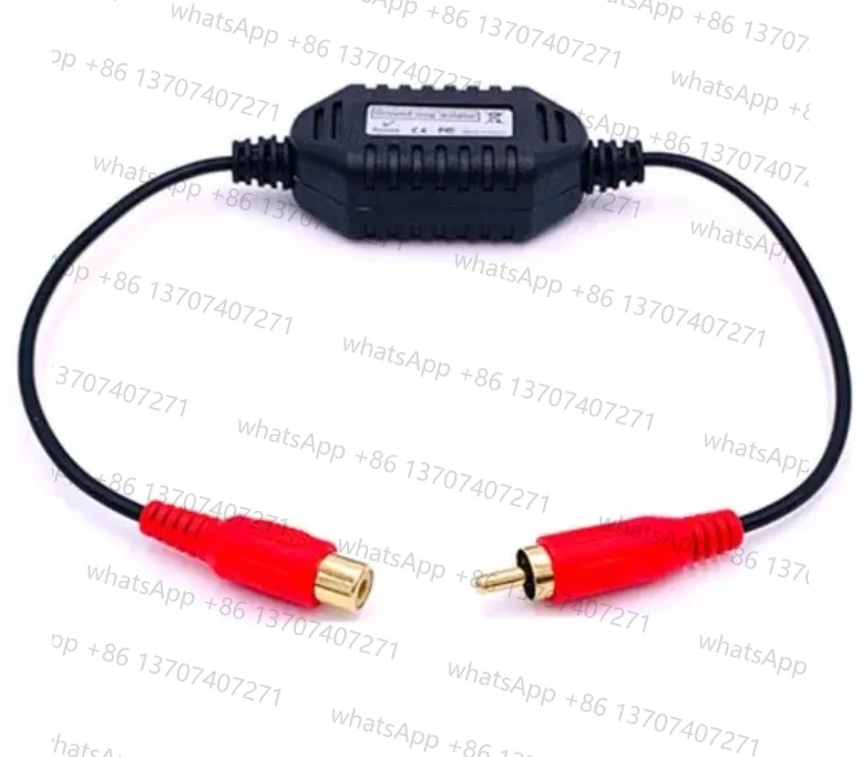 RCA Video Isolator Monitoring Video Perangkat Anti-jamming Filter Sinyal Video Lift Anti-Horizontal Moire