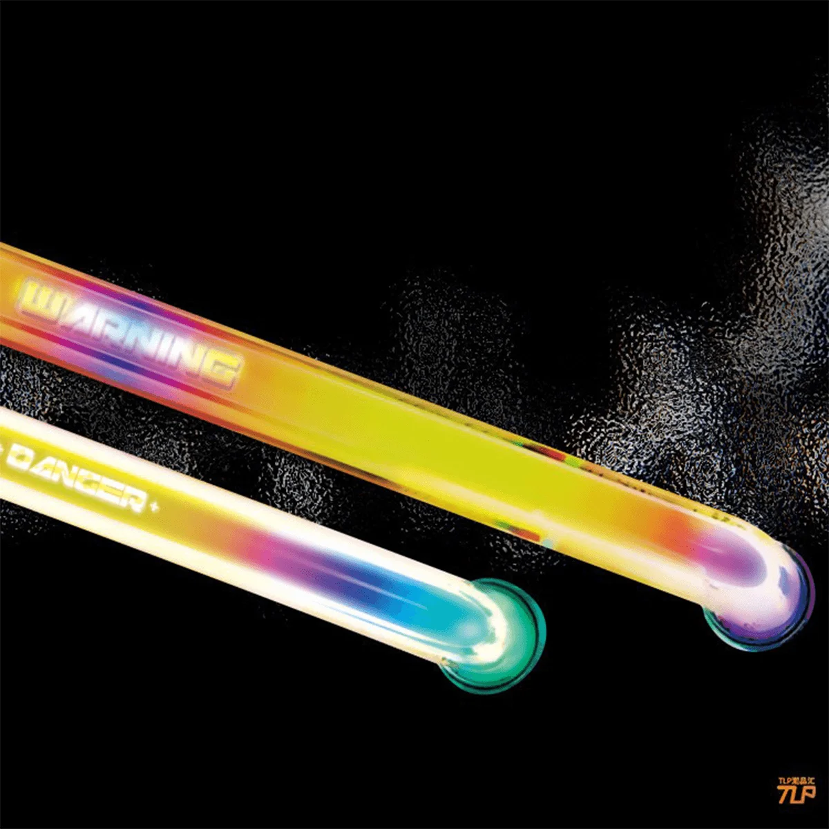 Retlper Reflective Stickers Mood Slices Simulate Neon Light Color Strips and Pipe Surface Printing Stickers