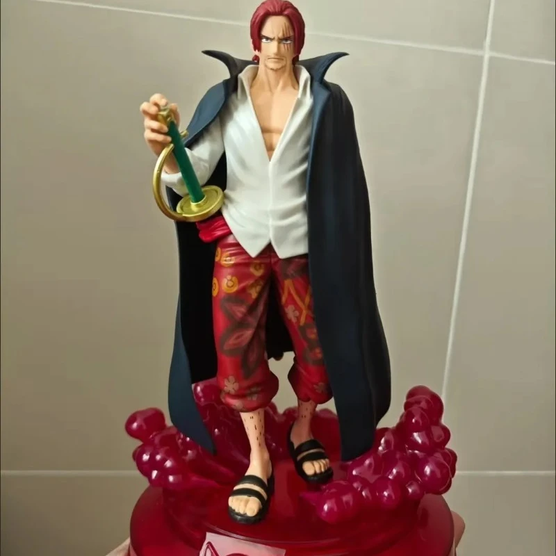 레드 헤어 샹크스 원피스 네비게이션 킹 세일링 주변 장식품 트렌디 플레이 Pixiv 모델 반다이 반프레스토 장식