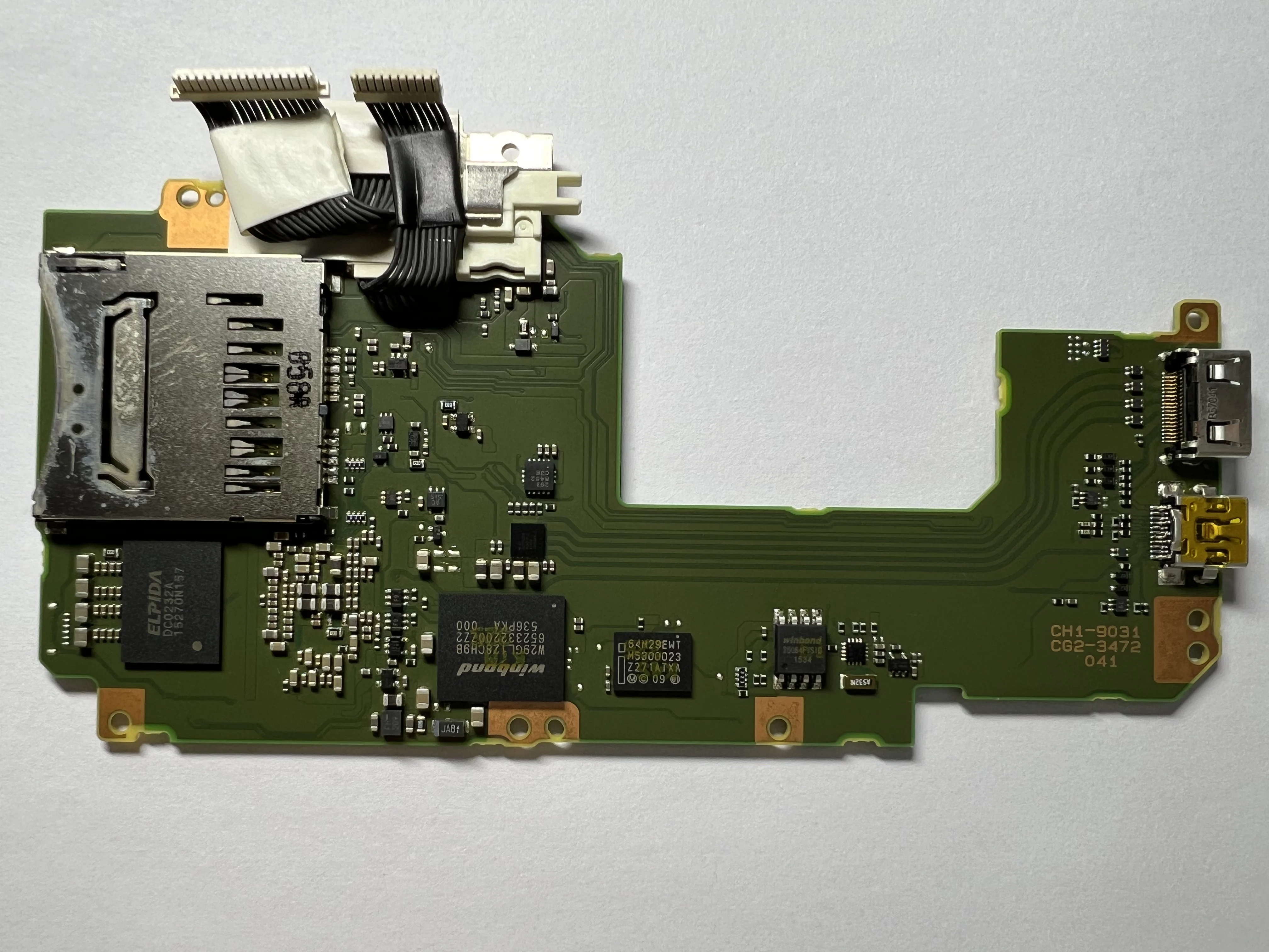 Placa base Original 70D PCB 041 para pieza de reparación CANON para cámara SLR