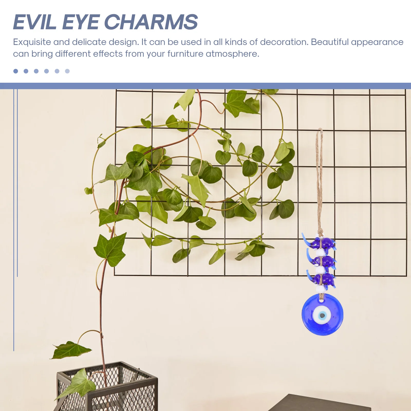 

Decorations Evil Eye Hanging Car Ornament Pendant Window Charm Accessories Home for