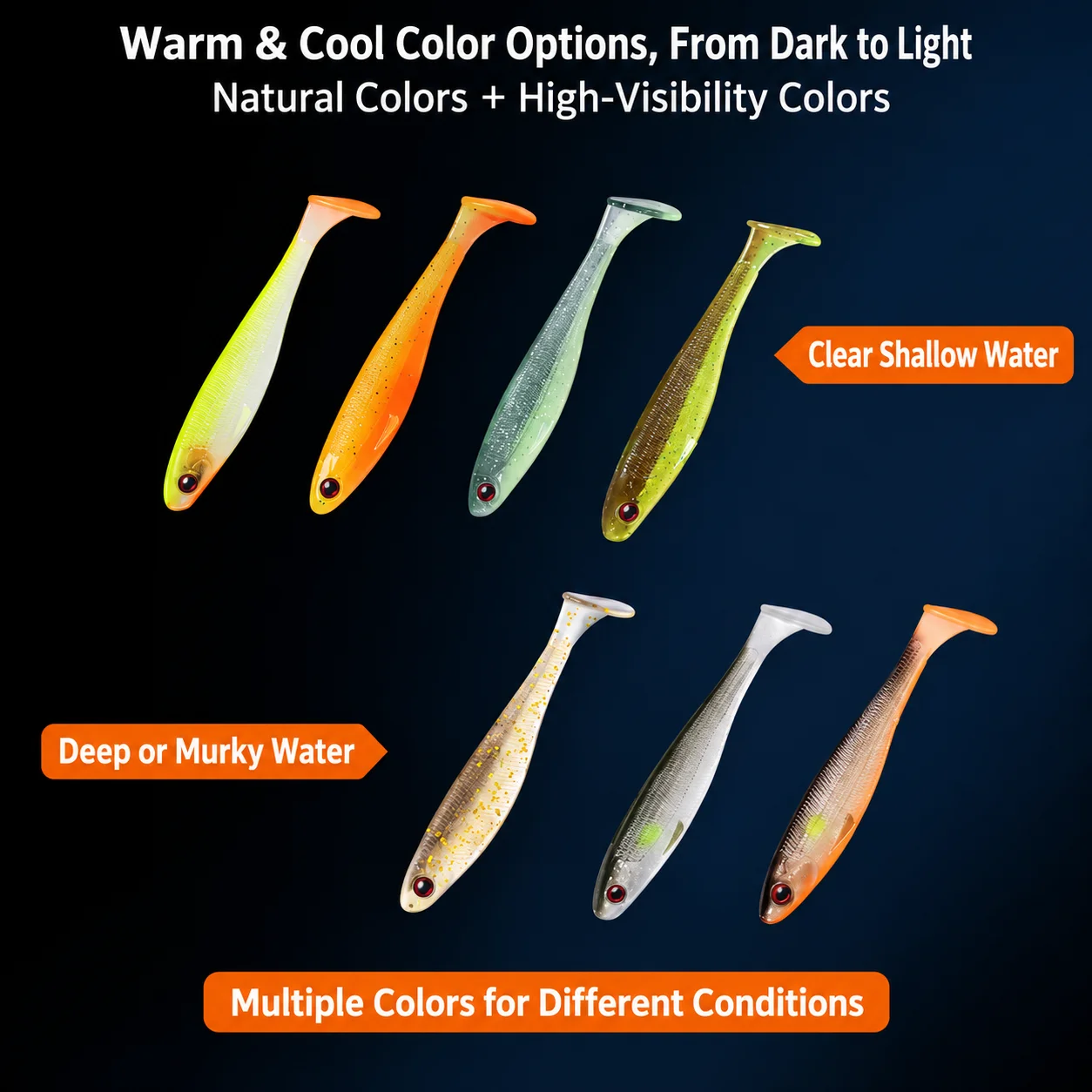 Señuelo de pesca suave con col - Fishing Lure Soft Plastic reseña y precio