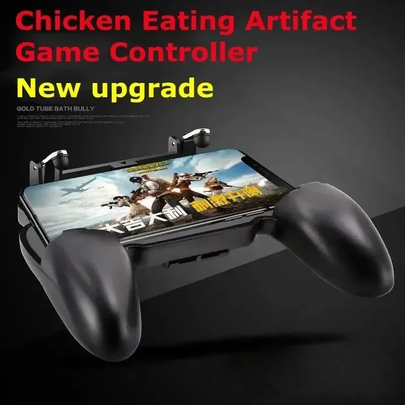 W10 Universal Mobile Phone L1R1 Gamepad Joysticks Controller for IOS Android PUBG Aim Shooting Game Handle Gaming Accessories