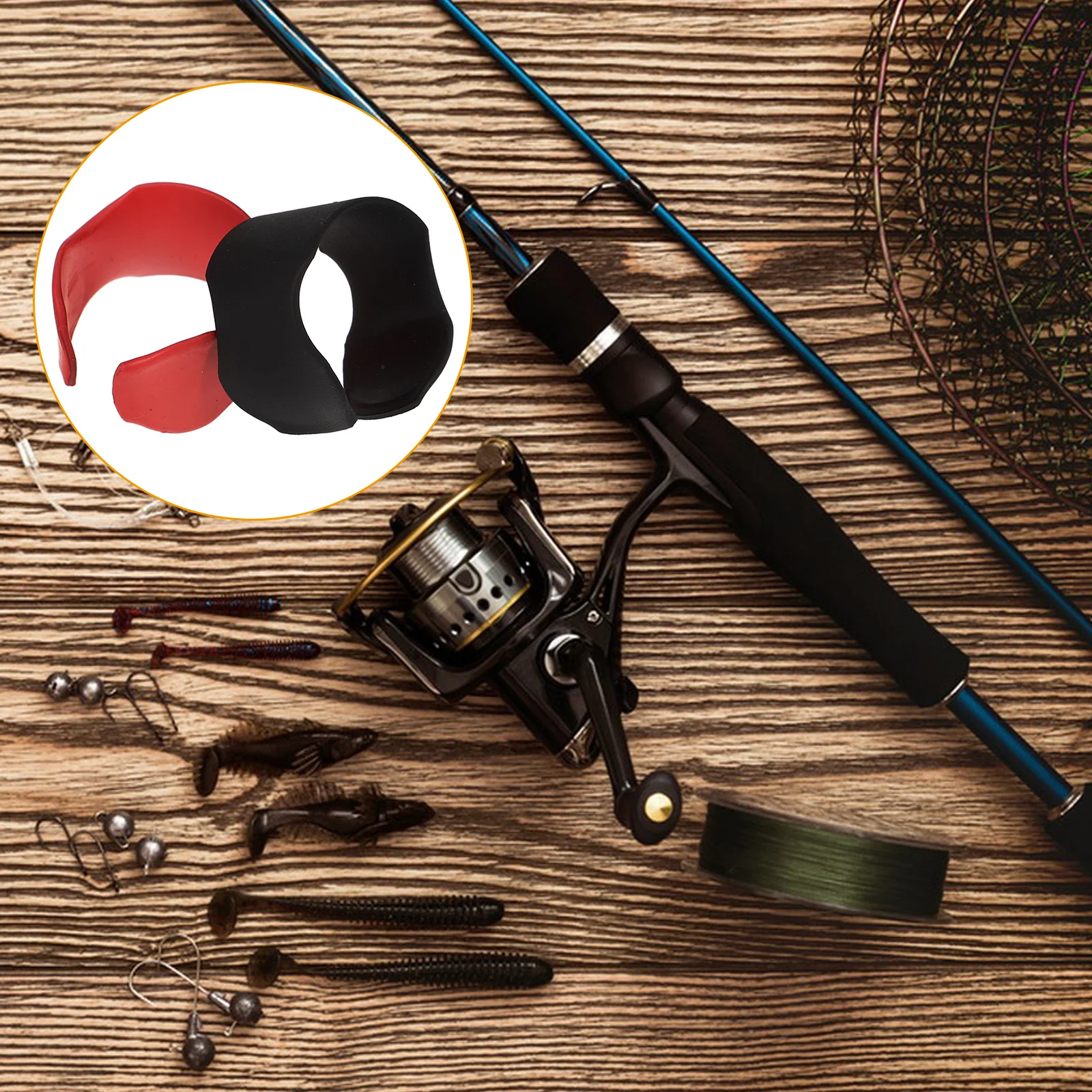 

Water Drop Wheel Holder Fishing Line Keeper Baitcasting Reel Stopper Line Cup Blocker Lock Design Multifunctional Tool Prevent