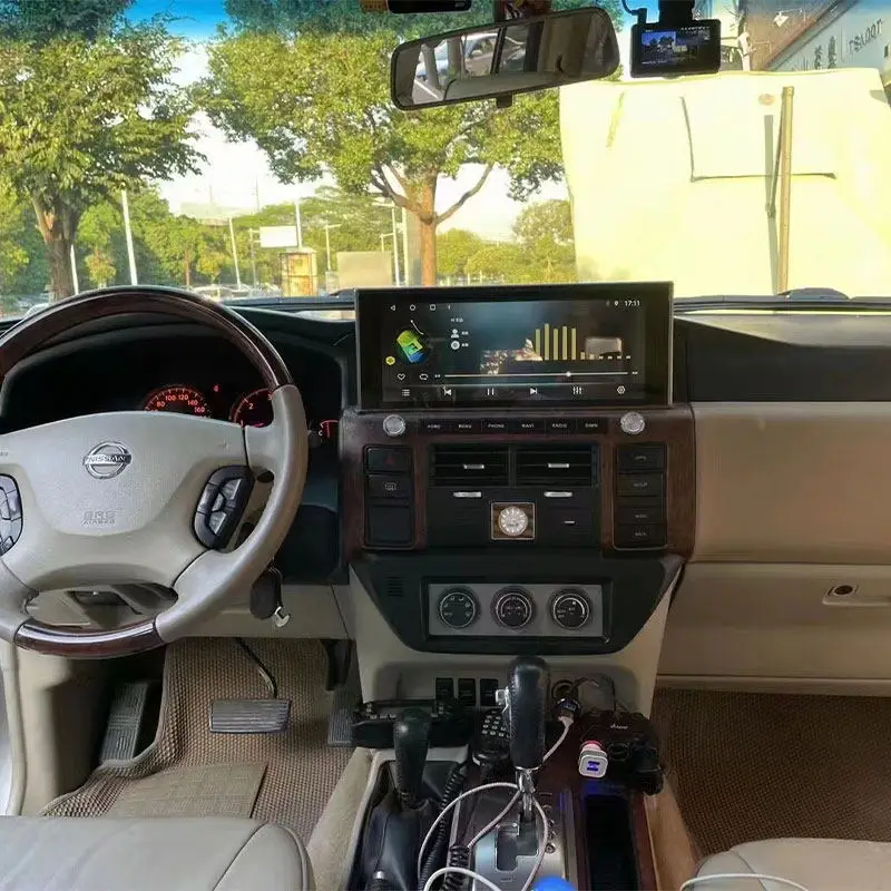 

Мультимедийный видеоплеер с HD-дисплеем для Nissan Patrol Y61 2006-2022, панель приборов, спидометр, CarPlay, поддержка Plug and Play.