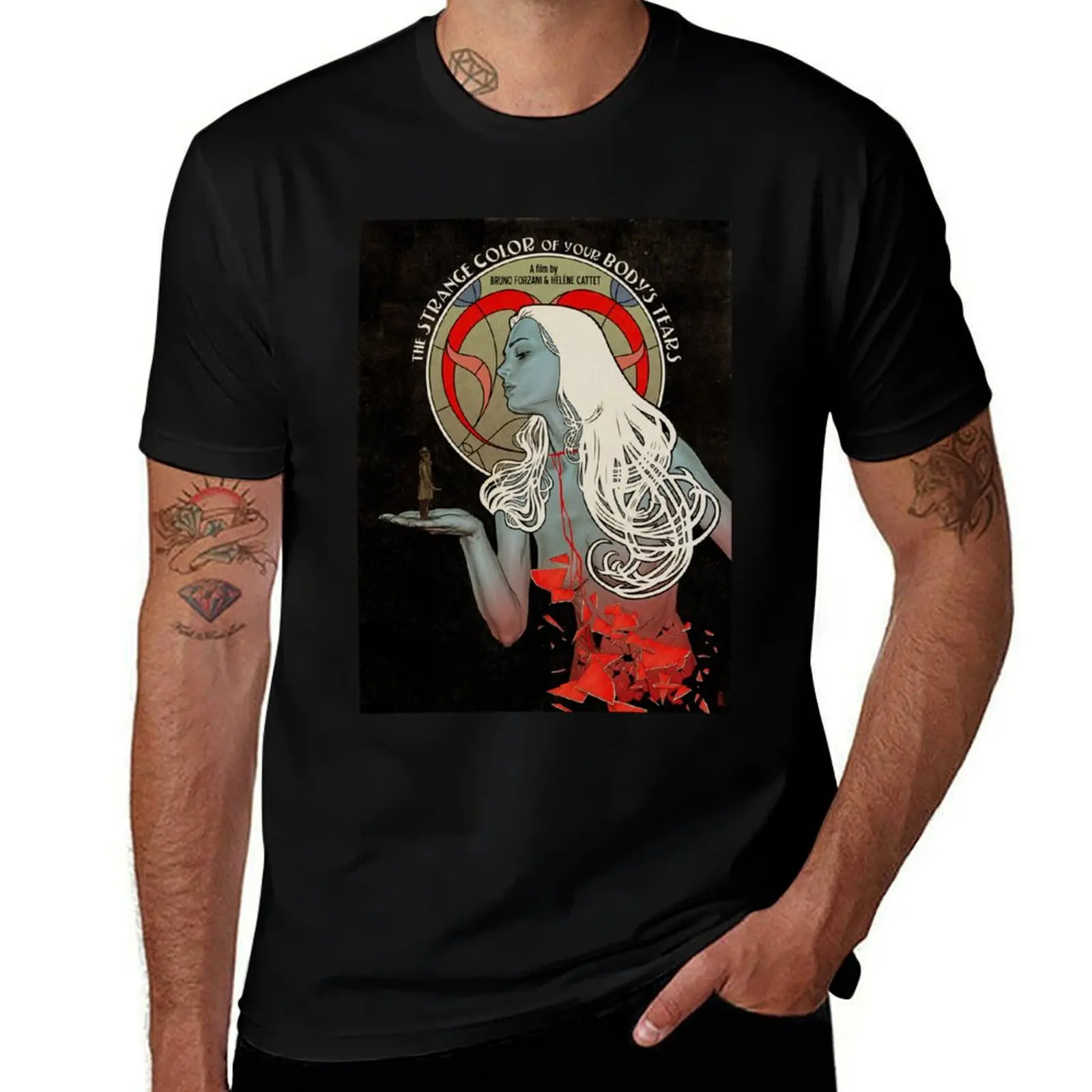 

The Strange Color of Your Body’s Tears T-Shirt vintage clothes blacks summer shirt quick-drying clothing for men