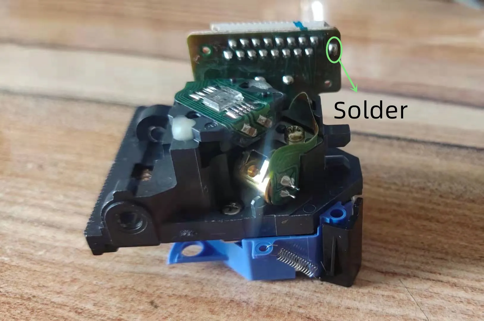 CDプレーヤーの交換用レーザーレンズ,スペアパーツ,プラスチック,hcecde77,光学,ピックブロックブティック,HCD-EC77