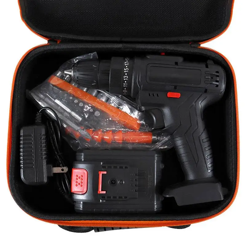 Electric Drill Case Oxford Cloth Portable Tool Box Shockproof Tool Bag Waterproof Tool Box Electric Drill Tool Storage Bag